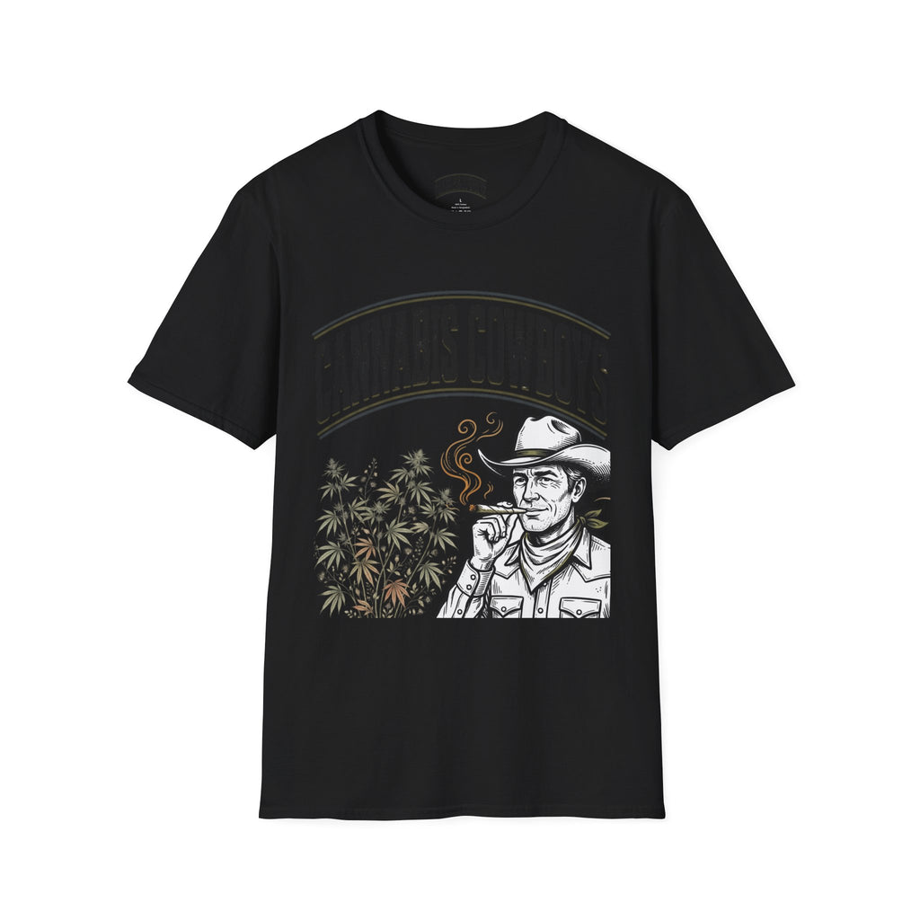 Cannabis Cowboys T-Shirt — Western Cannabis Graphic Tee