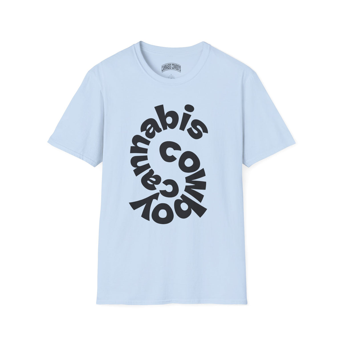 Cannabis Co. Spiral T‑Shirt — Retro Cannabis Graphic Tee