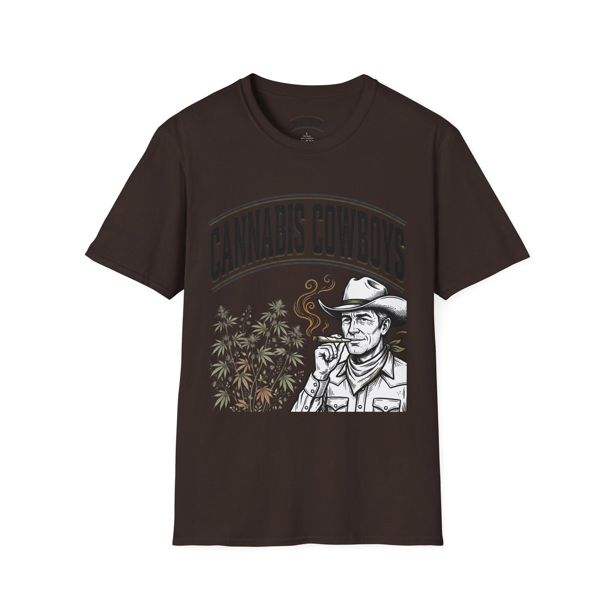Cannabis Cowboys T-Shirt — Western Cannabis Graphic Tee