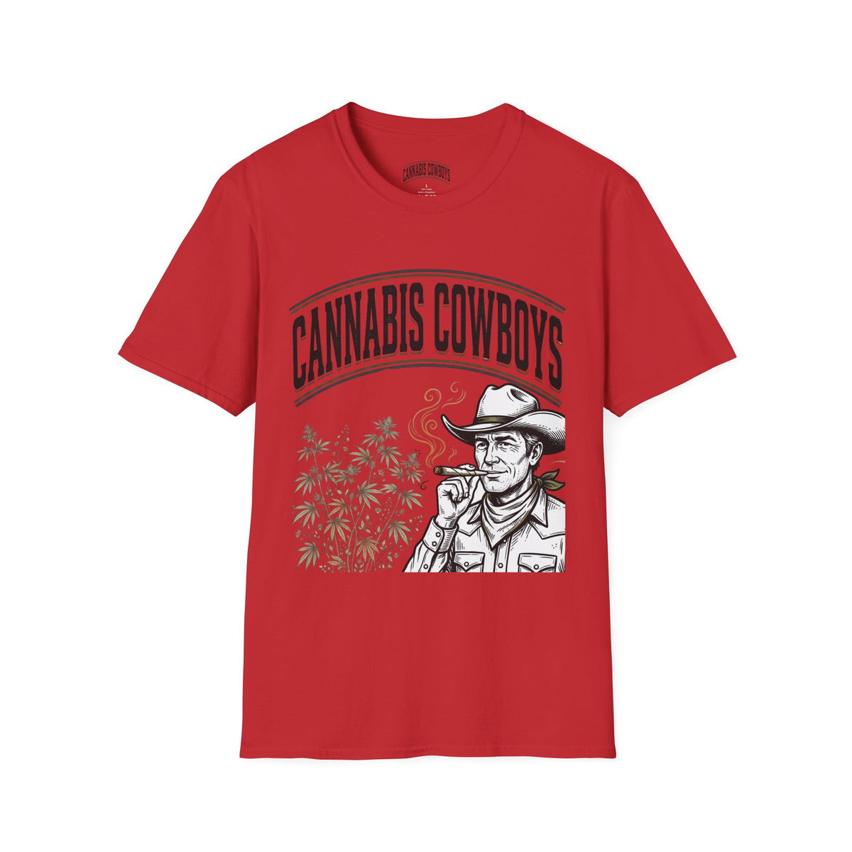 Cannabis Cowboys T-Shirt — Western Cannabis Graphic Tee