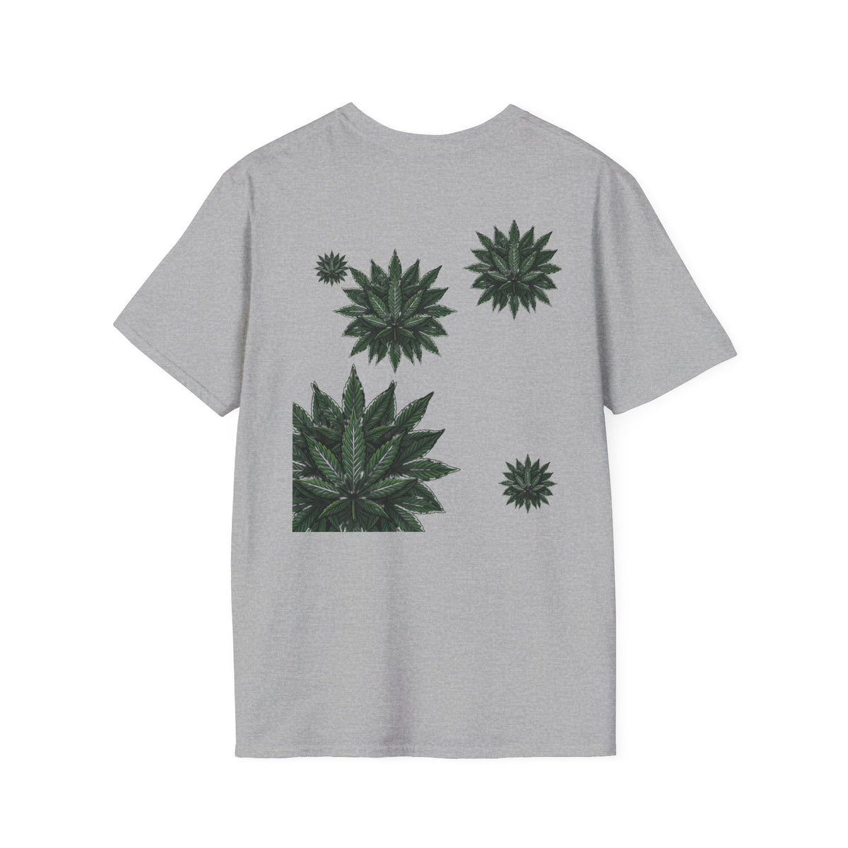 Succulent Spray T-Shirt — Green Agave Plant Graphic Tee