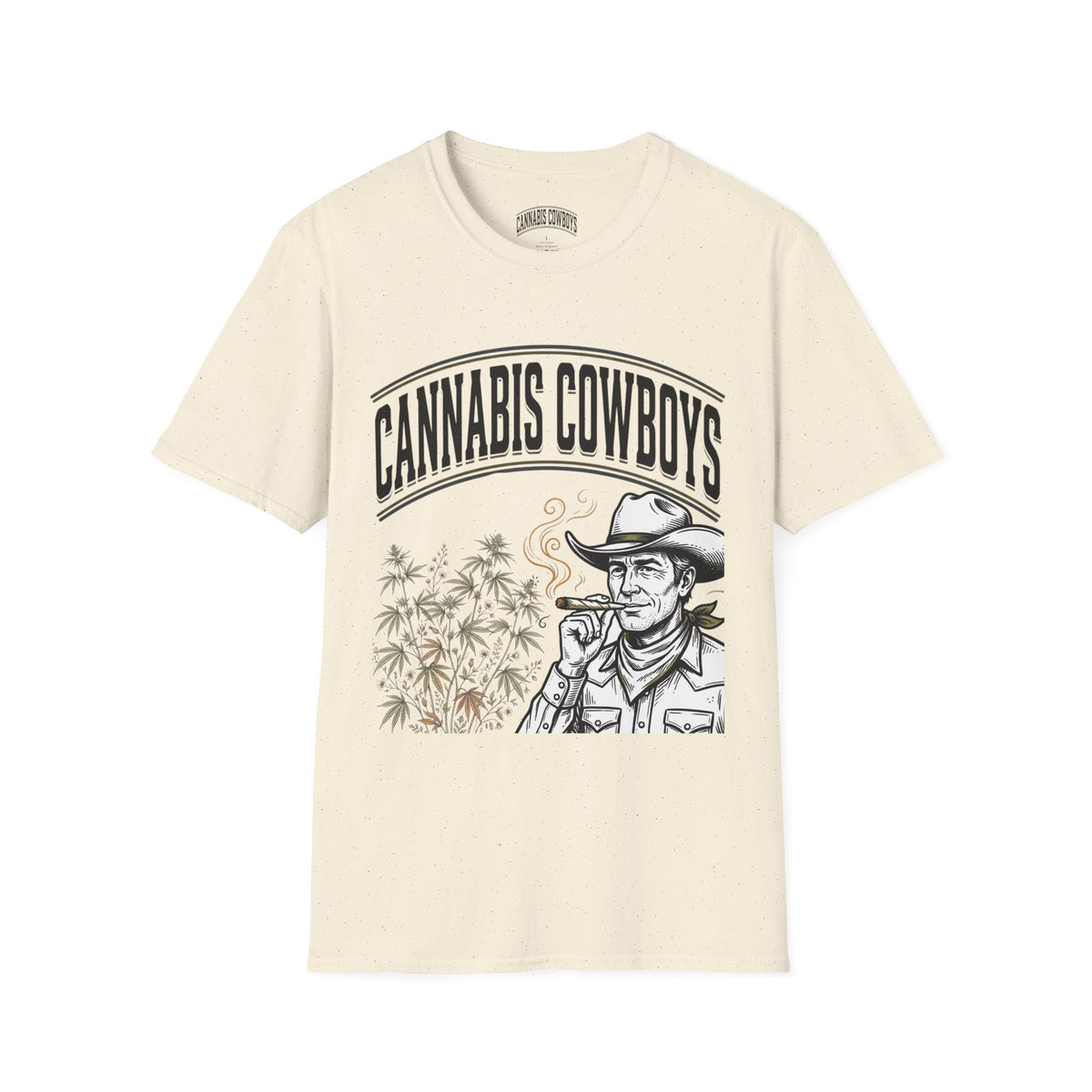 Cannabis Cowboys T-Shirt — Western Cannabis Graphic Tee