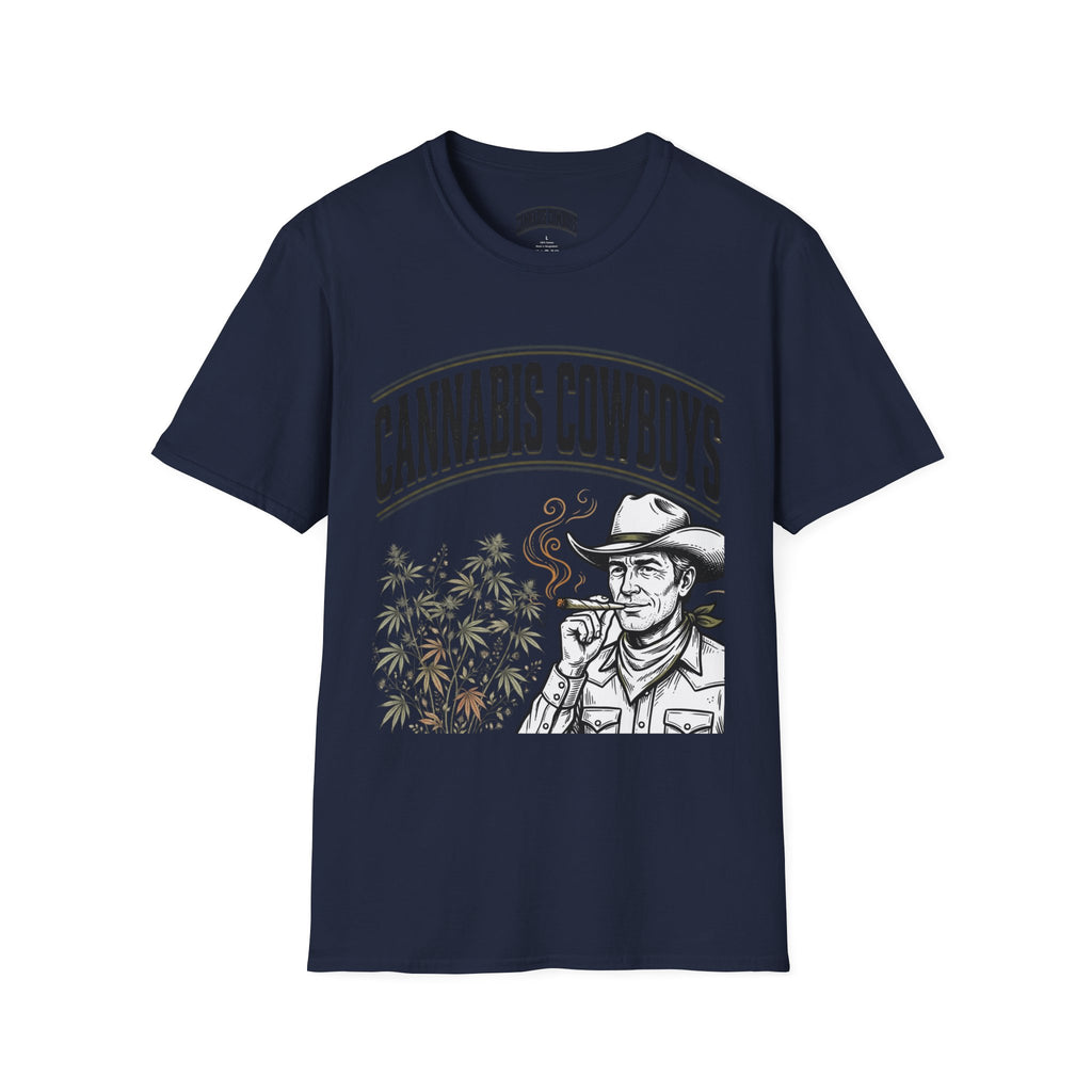 Cannabis Cowboys T-Shirt — Western Cannabis Graphic Tee