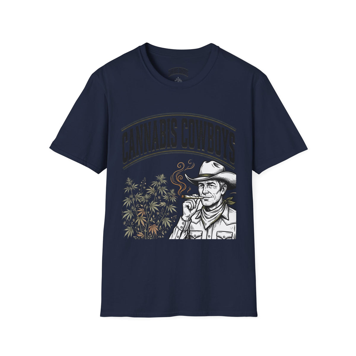 Cannabis Cowboys T-Shirt — Western Cannabis Graphic Tee