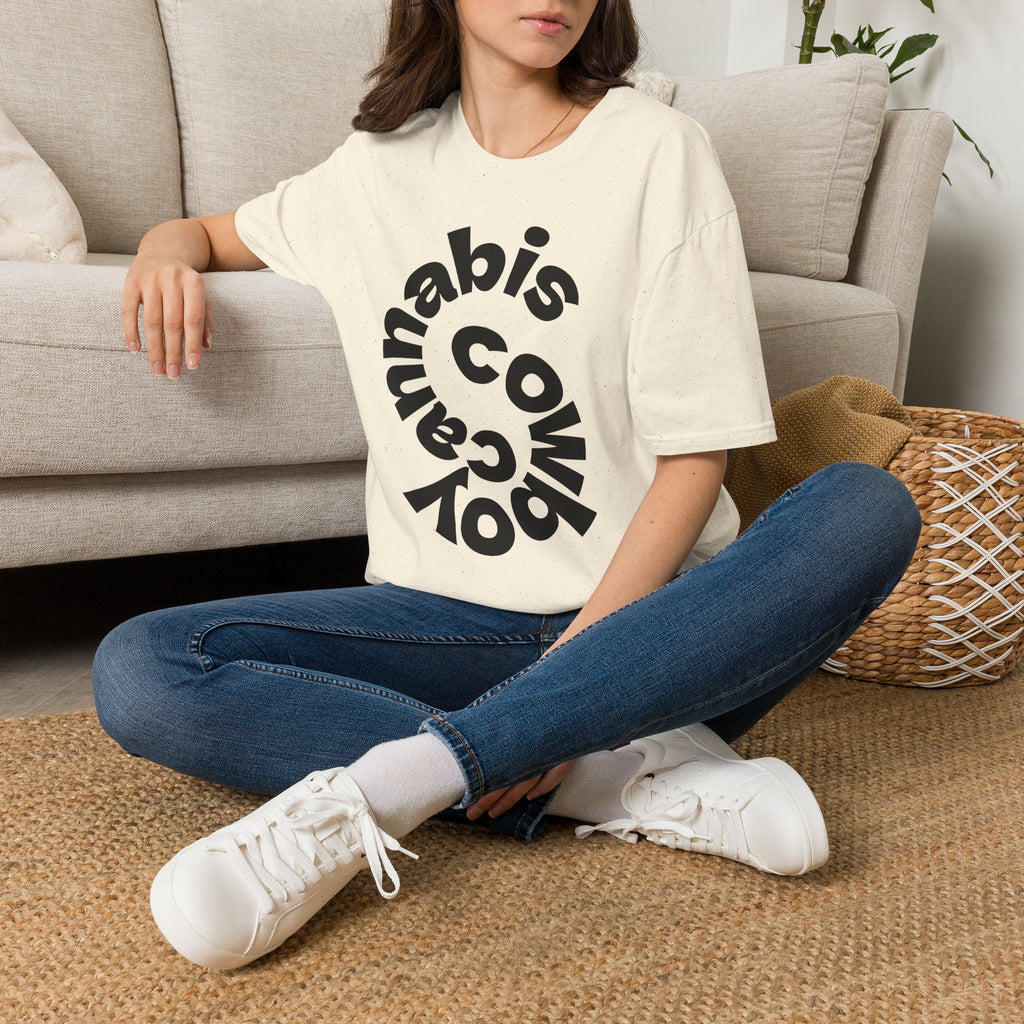 Cannabis Co. Spiral T‑Shirt — Retro Cannabis Graphic Tee