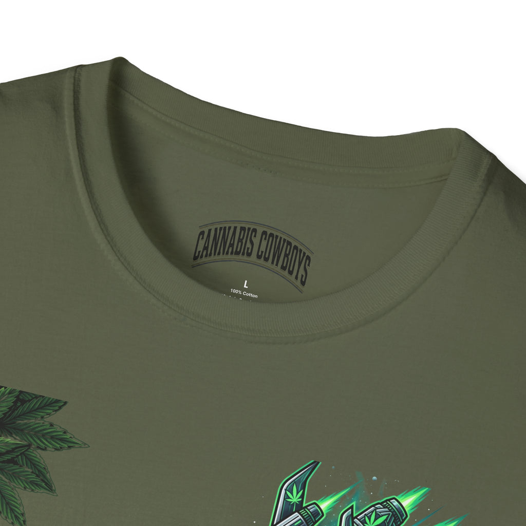 Succulent Spray T-Shirt — Green Agave Plant Graphic Tee