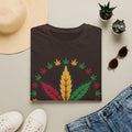 Rasta Cannabis Leaf T-Shirt – Reggae Red Yellow Green Marijuana Tee
