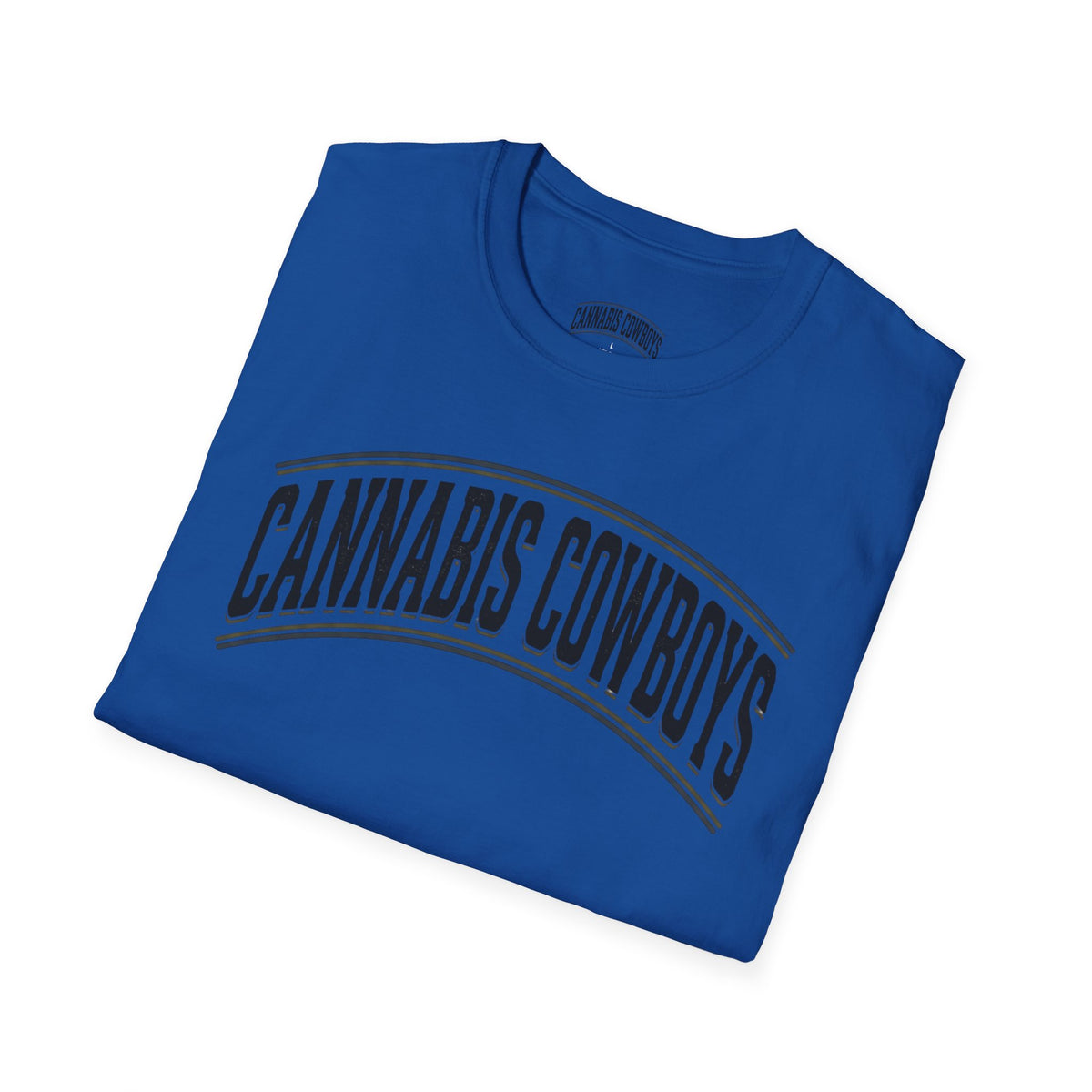Cannabis Cowboys T-Shirt — Minimalist Cannabis Leaf Tee