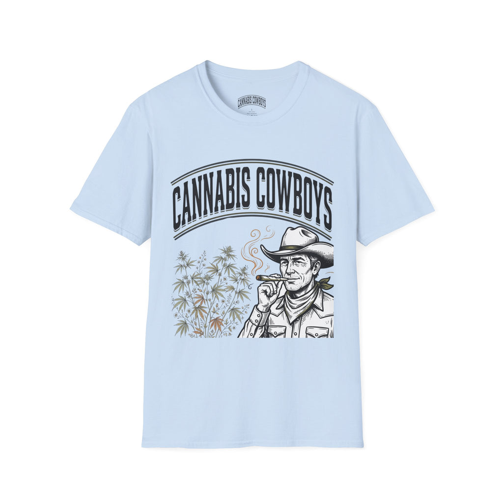 Cannabis Cowboys T-Shirt — Western Cannabis Graphic Tee