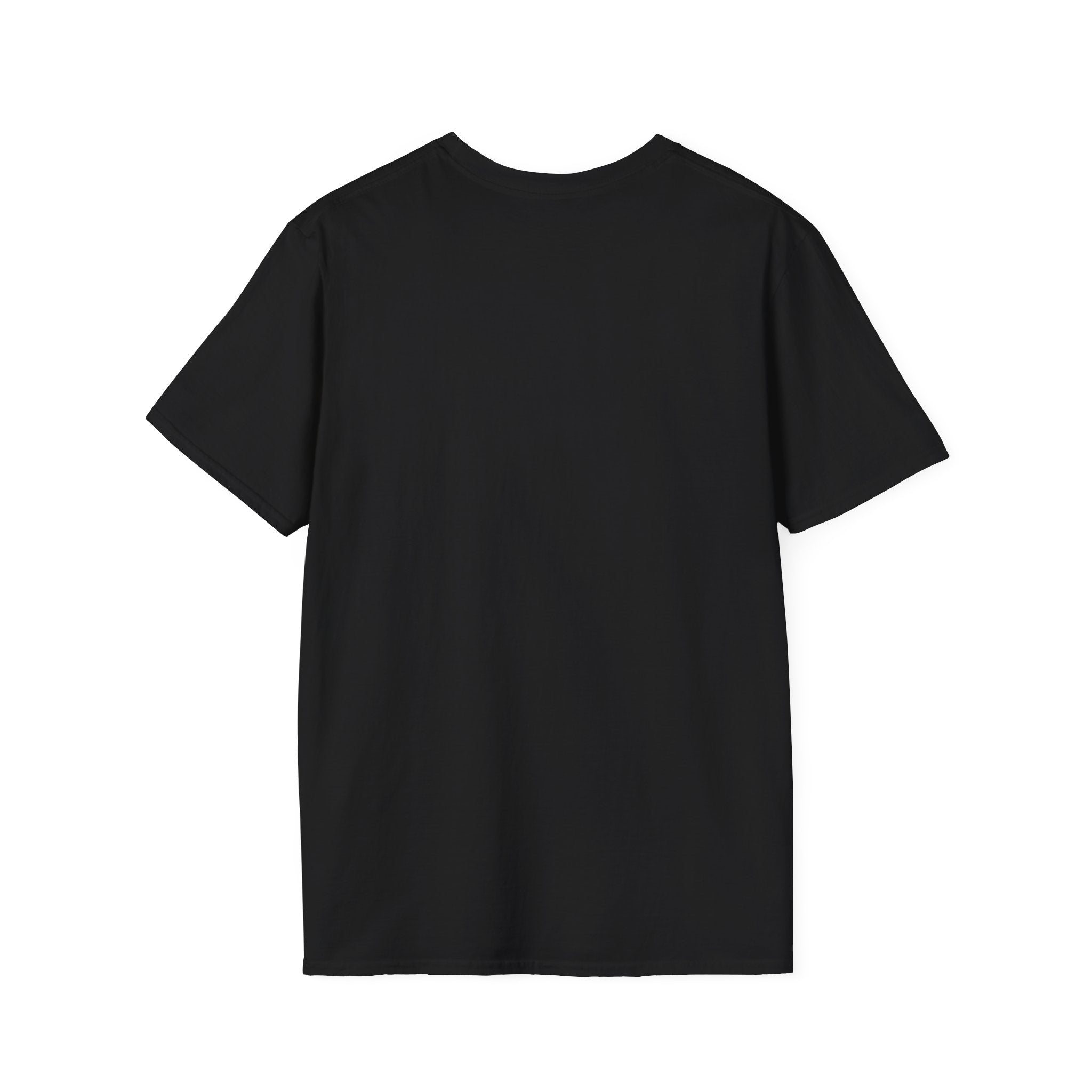 Hockey Mask Horror T-Shirt — Distressed Black & White Mask Graphic