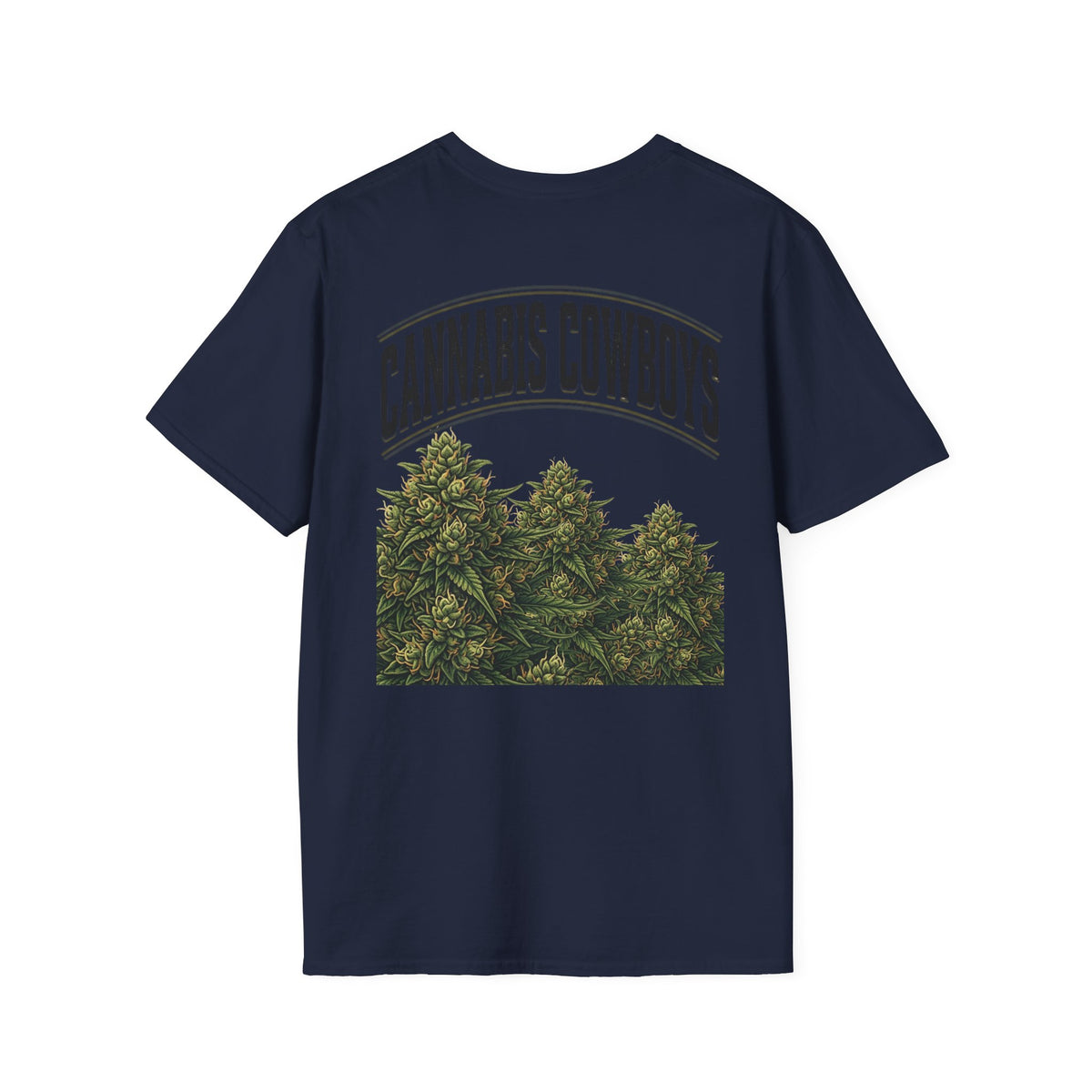 Cannabis Cowboys T-Shirt — Vintage Marijuana Graphic Tee for Enthusiasts