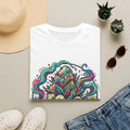 Psychedelic Floral Tee — Colorful Mandala Lotus T-Shirt