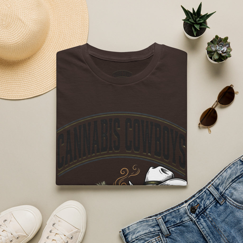 Cannabis Cowboys T-Shirt — Western Cannabis Graphic Tee