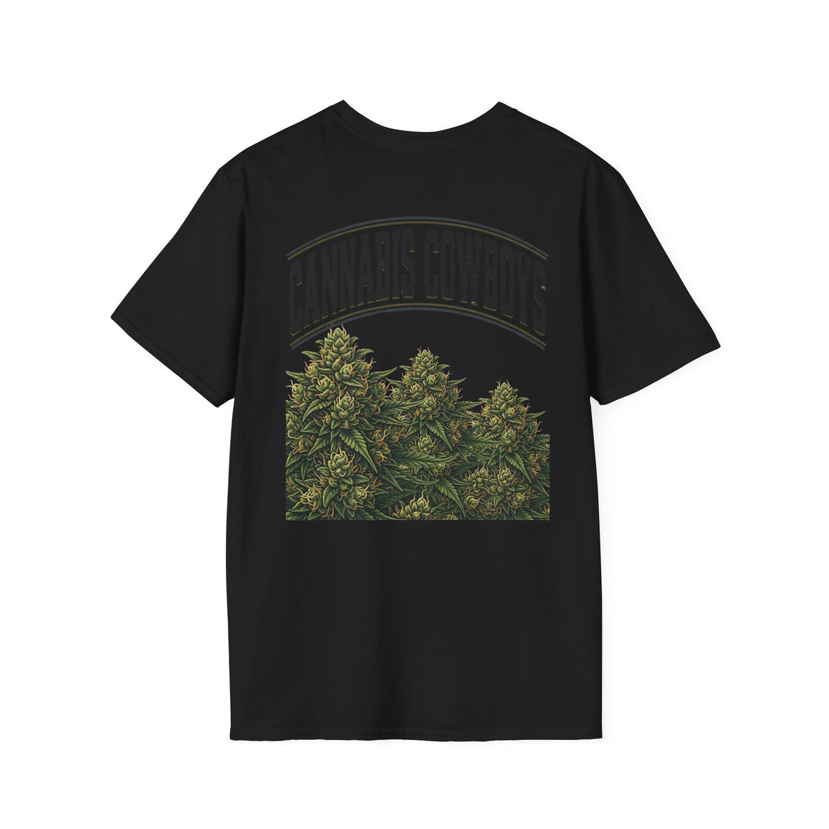 Cannabis Cowboys T-Shirt — Vintage Marijuana Graphic Tee for Enthusiasts