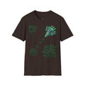 Succulent Spray T-Shirt — Green Agave Plant Graphic Tee