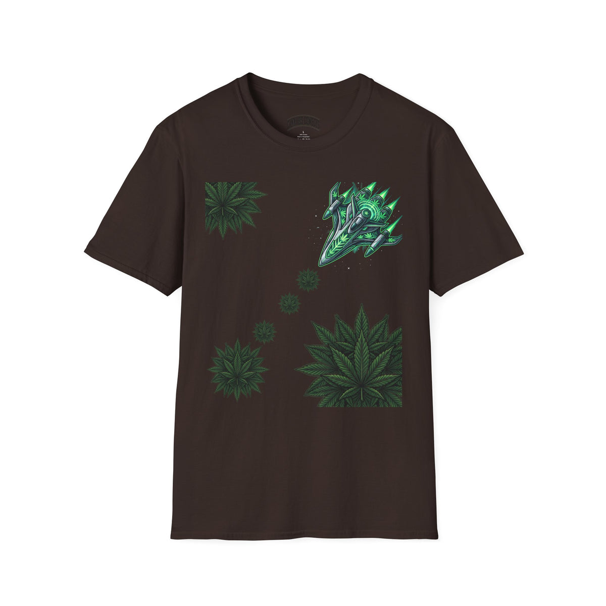 Succulent Spray T-Shirt — Green Agave Plant Graphic Tee