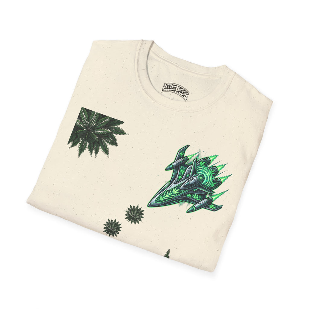 Succulent Spray T-Shirt — Green Agave Plant Graphic Tee