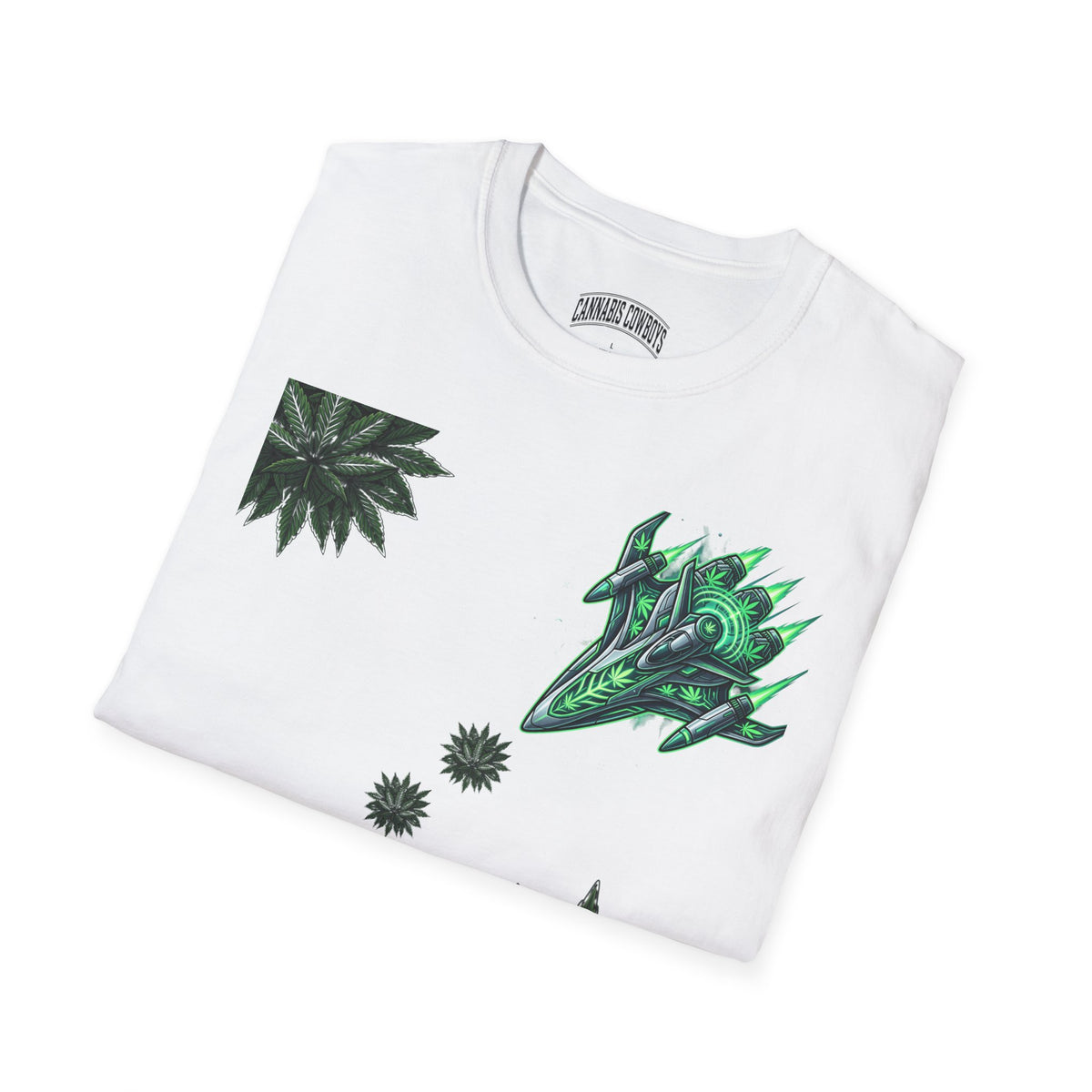 Succulent Spray T-Shirt — Green Agave Plant Graphic Tee