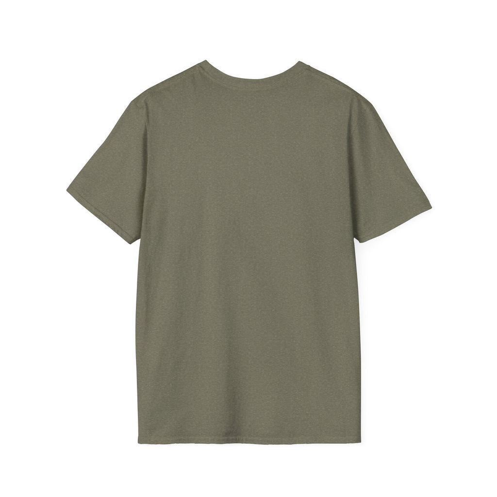 Cowboy Character T-Shirt — Cute Western Smoking Stick Figure Tee