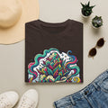 Psychedelic Floral Tee — Colorful Mandala Lotus T-Shirt