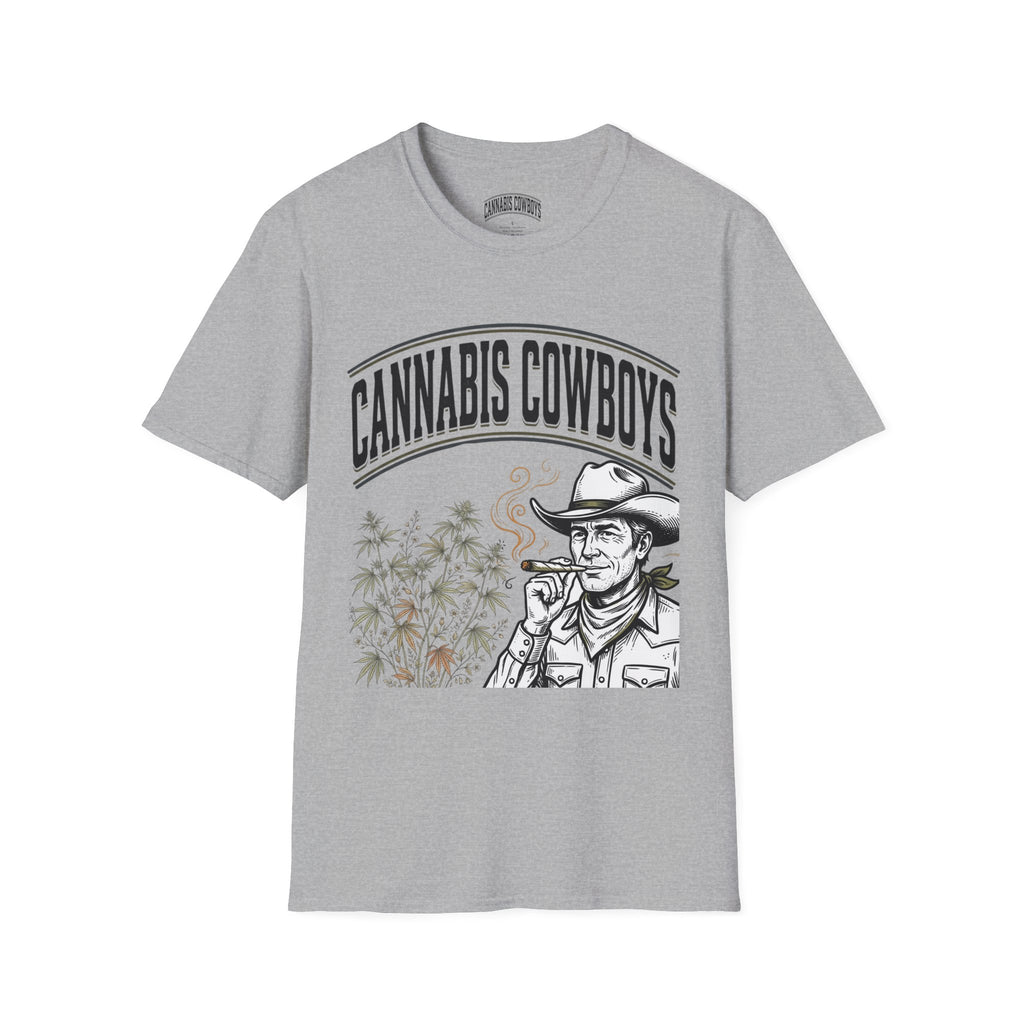 Cannabis Cowboys T-Shirt — Western Cannabis Graphic Tee