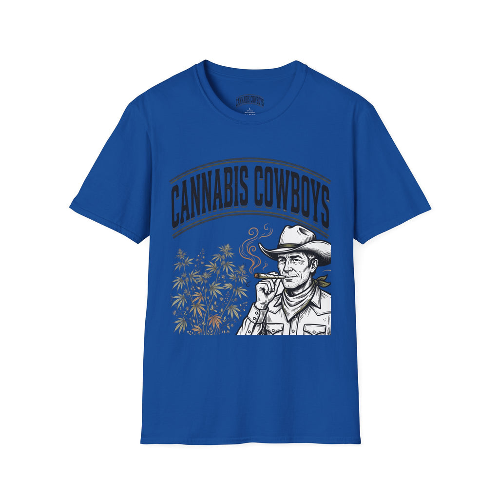 Cannabis Cowboys T-Shirt — Western Cannabis Graphic Tee