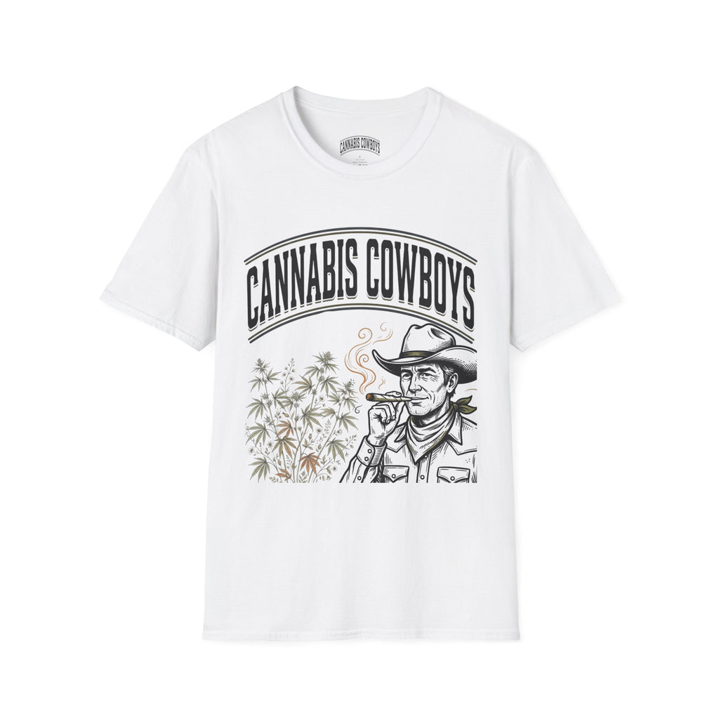 Cannabis Cowboys T-Shirt — Western Cannabis Graphic Tee