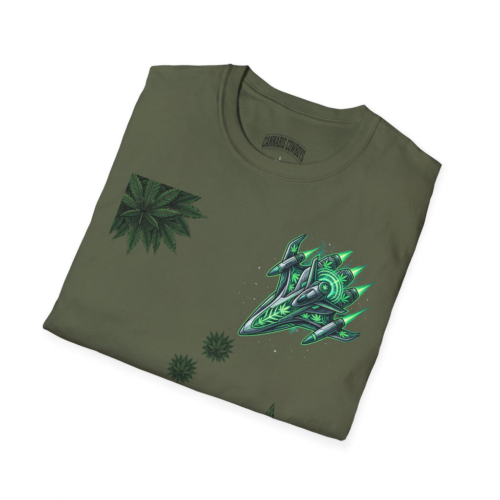 Succulent Spray T-Shirt — Green Agave Plant Graphic Tee